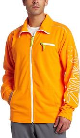 img 2 attached to Zumba Fitness Jacket Orange X Large Men's Clothing