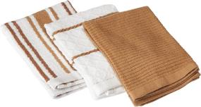 img 1 attached to 🧽 Café Express Multi Weave Dishcloths (Set of 3) by Kay Dee Designs: A Must-Have for Effortless Cleanup