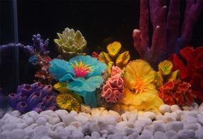 img 1 attached to 🐠 Enhance Your Aquarium with Danmu Polyresin Coral Ornaments - Vibrant and Lifelike Fish Tank Decoration!