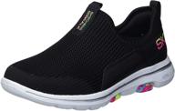 skechers women's go walk 5-124034 sneaker: comfortable and stylish footwear for women logo