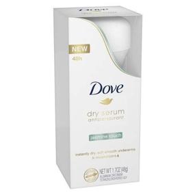 img 4 attached to Dove Dry Serum Antiperspirant Deodorant, Jasmine Touch, Long-lasting Protection, Jasmine Scent, 1.7 Oz