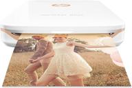 🖨️ hp sprocket plus instant photo printer - print larger 30% photos on 2.3x3.4 sticky-backed paper, white (2fr85a) logo