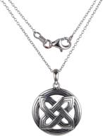 morgan paige sterling oxidized necklace logo