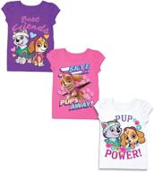 👧 paw patrol girls t-shirt bundle - pack of 3 logo