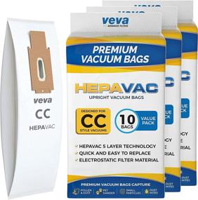 img 4 attached to 🧹 30-Pack Premium CC HEPA Vacuum Bags with Odor Fighting Technology | Compatible with Oreck Type CC Hypo-Allergenic Models XL5, XL7, XL21, 2000-9000