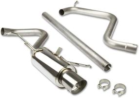 img 2 attached to 🔧 Stainless Steel DNA Motoring CBE CPTC99 CBECPTC99 Exhaust System