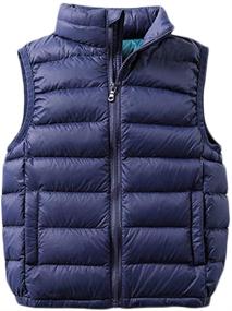 img 4 attached to ❄️ SK Studio Winter Sleeveless Boys' Clothing: Lightweight and Optimal for Cold Weather