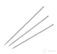 img 1 attached to 🧵 SINGER 00290 Self-Threading Hand Sewing Needles, Assorted Pack of 15 review by Karla Richter