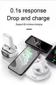 img 4 attached to Wireless Charging Station Compatible Airpods Portable Audio & Video