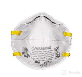 img 4 attached to 🔒 3M Particulate Respirator 8210 Pack: Superior Protection for Particulate Hazards