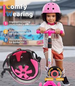 img 1 attached to 🚲 Safe and Fun Simply Kids Bike Helmet with DIY Stickers for Toddler Boys and Girls I CPSC & CE Certified for Skateboard Roller-Skating Bicycle Scooter I Suitable for Baby Infant Youth Child Ages 2-4, 3-5, and 5-8 Years Old