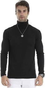 img 1 attached to 👚 Lightweight Turtleneck Pullover Sleeve Shirt