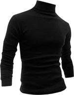 👚 lightweight turtleneck pullover sleeve shirt logo