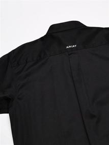 img 1 attached to Ariat Sleeve Twill Shirt X Large Men's Clothing for Shirts