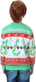 img 2 attached to 👶 Adorable Toddler Christmas Hoodies - Boys' Clothing