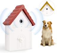 🐶 petwudi ultrasonic anti barking device - sonic bark deterrents for dogs, outdoor birdhouse design - bark control device for better seo logo