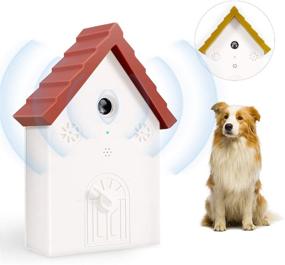 img 4 attached to 🐶 Petwudi Ultrasonic Anti Barking Device - Sonic Bark Deterrents for Dogs, Outdoor Birdhouse Design - Bark Control Device for Better SEO