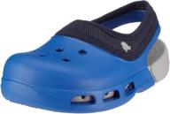 👞 crocs kids' finn clog - enhancing children's footwear with unbeatable comfort logo