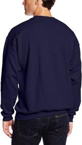 img 2 attached to Hanes EcoSmart Fleece Sweatshirt Black Men's Clothing and Active