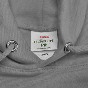 img 1 attached to Hanes EcoSmart Fleece Sweatshirt Black Men's Clothing and Active