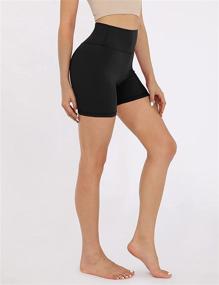 img 2 attached to ODODOS Women's High Waisted Shorts: Super 🩳 Soft Lightweight Basic Shorts with 5&#34; / 8&#34; Inseam