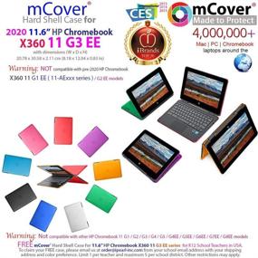 img 1 attached to MCover Shell Chromebook Compatible Laptops Laptop Accessories