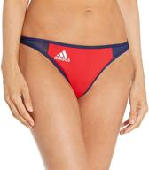 adidas sporty bikini bottom collegiate women's clothing for swimsuits & cover ups logo