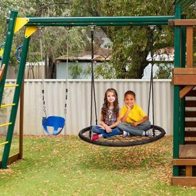 img 2 attached to Sorbus Spinner Swing: Premium Playground Accessories for Endless Fun!