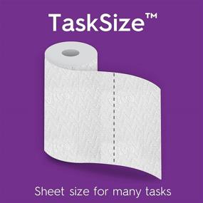 img 2 attached to 🧻 Viva Multi-Surface Cloth Paper Towels - Task Size, 24 Family Rolls (4 packs of 6 rolls), 60 Regular Rolls (143 Sheets Per Roll)