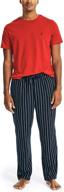 👔 nautica men's medium flannel pajama set logo