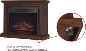 img 2 attached to Northwest 80 FPWF 1 Fireplace Mantel Portable Adjustable