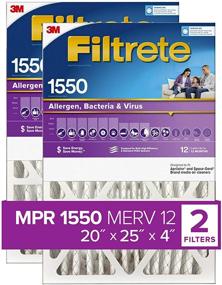 img 4 attached to 🌬️ Filtrete NDP03 4 IN 2P 2 Allergen Reduction Filter: Optimal Air Cleaning Solution