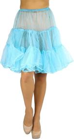 img 1 attached to 👗 Enhance Your Style with ToBeInStyle Multi Layered Tulle Petticoat Puffy Tutu Underskirt for Women