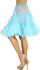 img 2 attached to 👗 Enhance Your Style with ToBeInStyle Multi Layered Tulle Petticoat Puffy Tutu Underskirt for Women