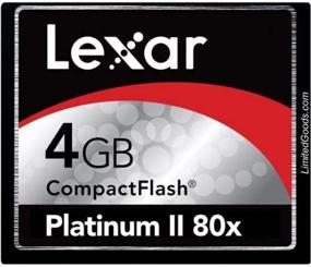 img 2 attached to 💾 Lexar Platinum II 4GB 80x CF Memory Card for CompactFlash CF4GB-80-708