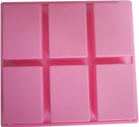 img 3 attached to Rectangle Silicone Soap Mold Reusable