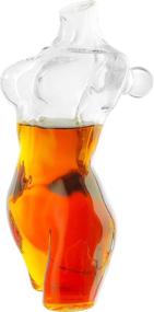 img 1 attached to 👩 Lady Body Sculpture Whiskey & Wine Decanter - Elegant Glass Female Bust for Home Decoration - 750ml Capacity, by The Wine Savant