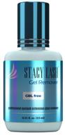 💧 stacy lash eyelash extension glue gel remover (0.51 fl.oz / 15 ml) - gbl free/fast dissolution in 60 seconds/aquamarine color/pleasant fragrance logo