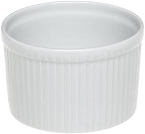 img 2 attached to Pillivuyt Porcelain Classic Pleated Souffle Kitchen & Dining in Bakeware