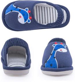 img 2 attached to 🩺 Ultimate Comfort for Boys: Lightweight Microfiber Cushioning Slippers with Unbeatable Comfort