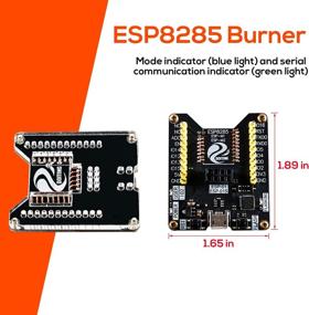 img 1 attached to Горелка прошивки ESP8285 + 5 штук ESP-M2 беспроводных WiFi модулей.