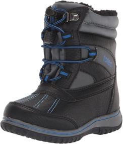 img 4 attached to Busting Cold with Totes: Insulated Rubber Shoelace Boys' Shoes for the Great Outdoors