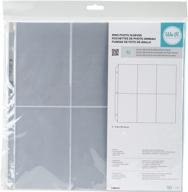 we r memory keepers 12x12 photo sleeves - 10pk: top-rated 3-ring protective inserts logo