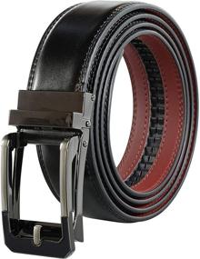 img 4 attached to 👔 Men's Designer Accessories and Belts – New Collection of Leather Belts for Men