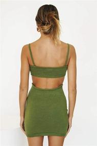 img 1 attached to Halter Backless Ribbed Bodycon Dresses – Stylish Women's Clothing & Dresses with Enhanced SEO