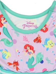 img 1 attached to 👗 Disney Princess Toddler Girls Fit Flare Dress with Ultra Soft Fabric