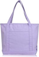 👜 dalix women's solid cotton canvas handbags & wallets for shopping totes logo