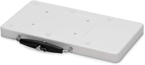 img 2 attached to 🌊 Enhance Your Marine Experience with Gamakatsu 1854017 MinnKota RTA 17 Riptide Composite Quick Release Bracket (ST and SP Motors) in White