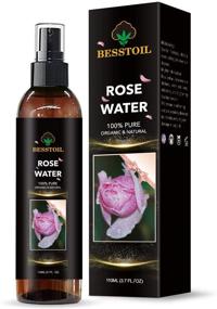 img 4 attached to 🌹 Bulgarian Rose Water Spray: Pure, Organic Facial Toner - Skin, Hair & Body Care Essential - Fine Mist Sprayer (3.7 oz)