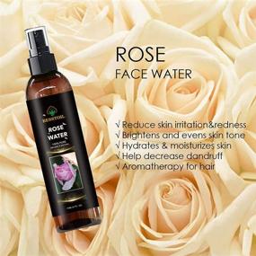 img 3 attached to 🌹 Bulgarian Rose Water Spray: Pure, Organic Facial Toner - Skin, Hair & Body Care Essential - Fine Mist Sprayer (3.7 oz)